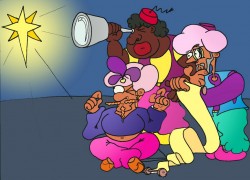 NT B-05 Wise Men 1(star spotting-Colour)